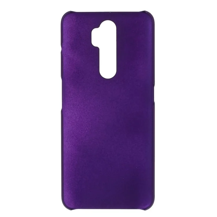 Capa rígida de PC com acabamento de borracha fosca para Oppo A9 (2020)/A11x - Roxo