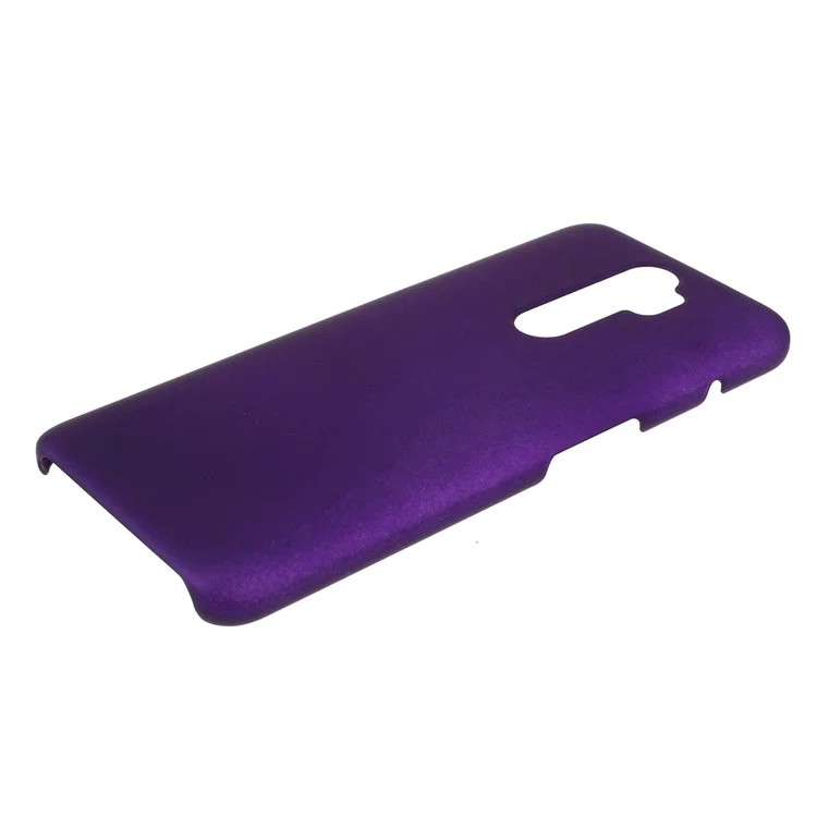 Capa rígida de PC com acabamento de borracha fosca para Oppo A9 (2020)/A11x - Roxo