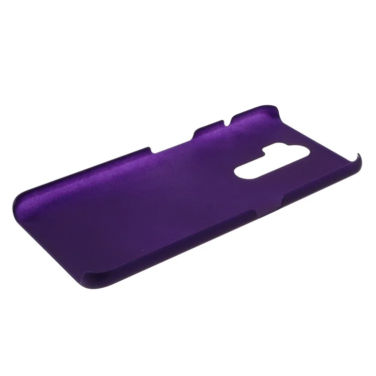 Capa rígida de PC com acabamento de borracha fosca para Oppo A9 (2020)/A11x - Roxo