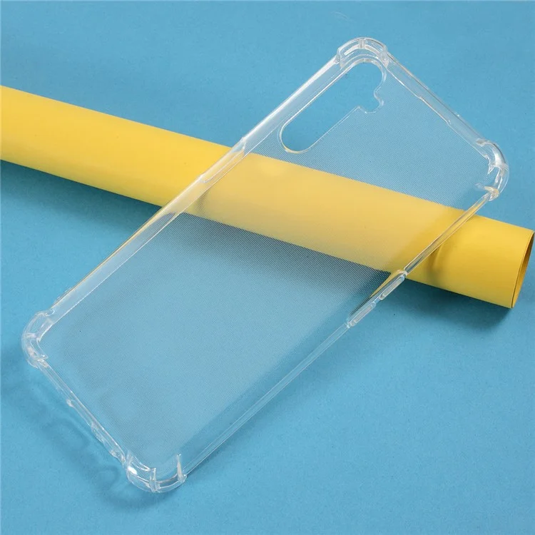 Stoßfeste Transparent TPU-Handyhülle für Realme 6 Pro