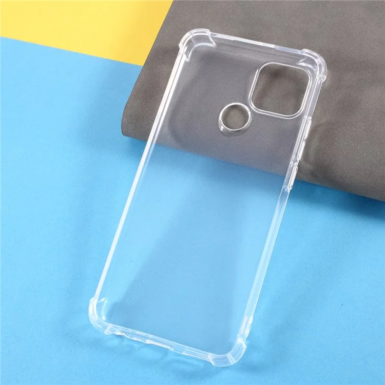 Four Corner Cushion Shockproof Anti-slip TPU Phone Case Cover for OPPO A15