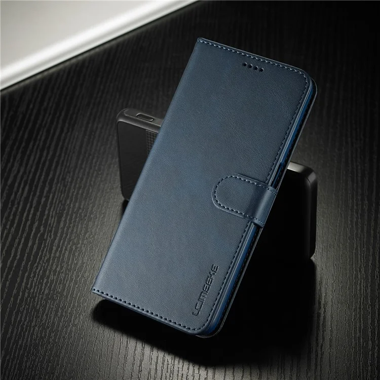 Lc. Impeeke Strong Auto-absorbé Style Business Housse De Téléphone Coquille Pour OPPO RENO4 Z 5G / OPPO A92S - Bleu