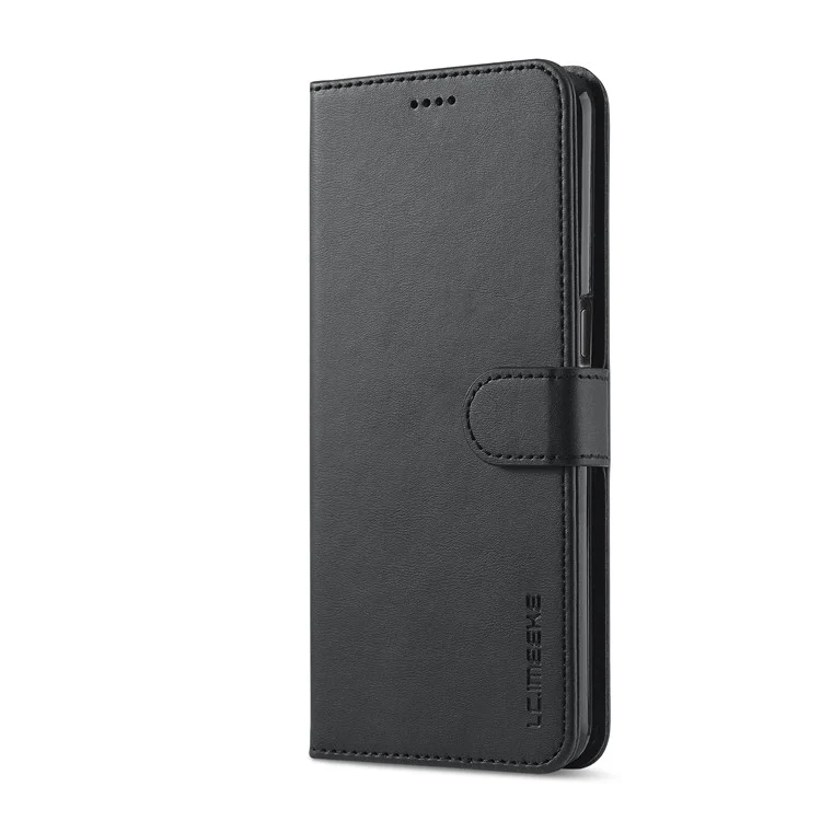 Lc. Imeeke Walllet Sope de Téléphone de Téléphone de Téléphone Pour Oppo A55 5g / A54 4G - le Noir