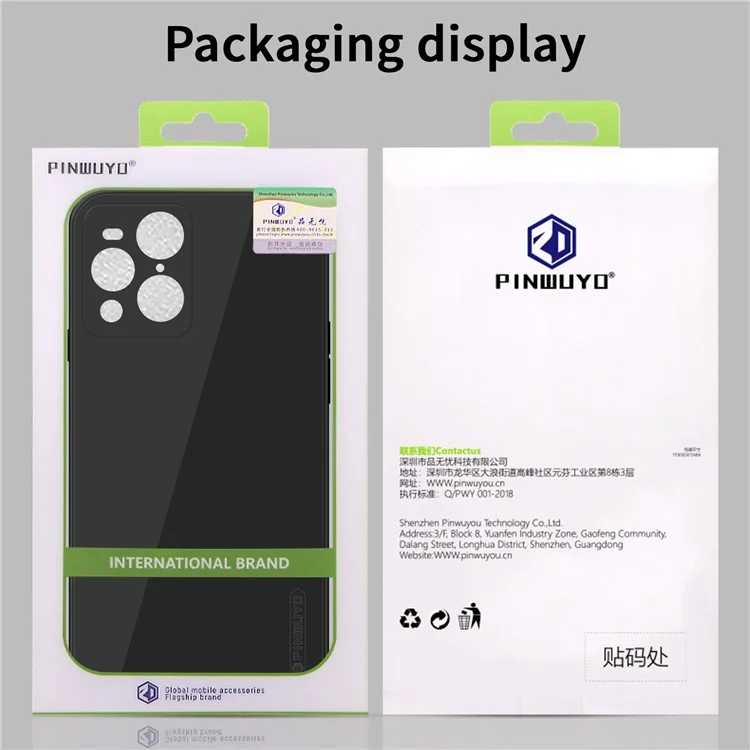 PINWUYO Custodia Protettiva in Silicone Morbido per Oppo Find X3 Pro - Blu