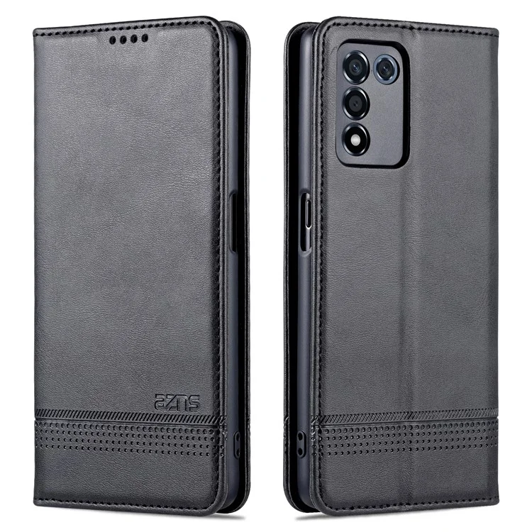 AZNS Ben Protetto Per la Copertina Del Telefono Per il Telefono Per il Portafoglio Per il Portafoglio di Shock Per il Portafoglio Per il Portafoglio Per la Pelle Per L'oppo K9s/realme Q3s - Nero