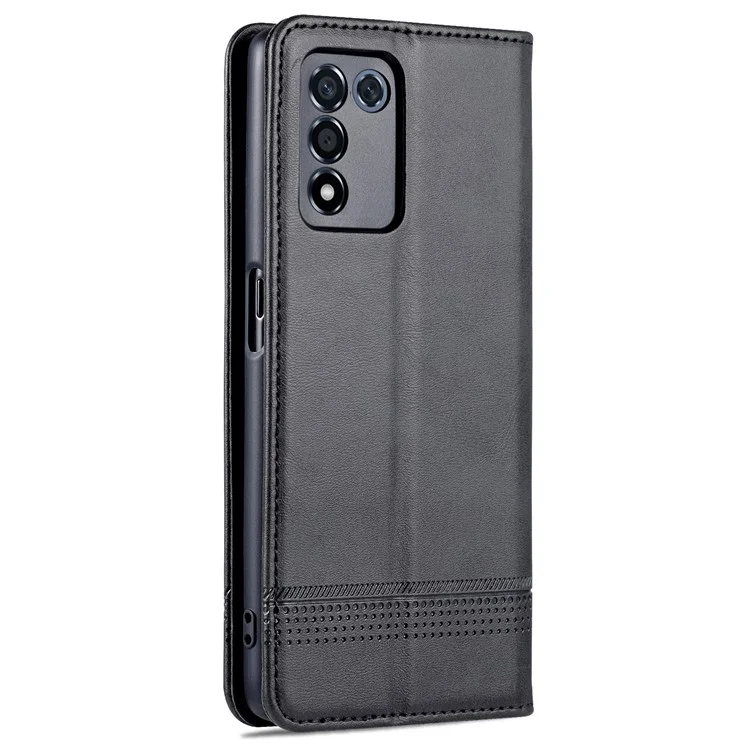 AZNS Ben Protetto Per la Copertina Del Telefono Per il Telefono Per il Portafoglio Per il Portafoglio di Shock Per il Portafoglio Per il Portafoglio Per la Pelle Per L'oppo K9s/realme Q3s - Nero