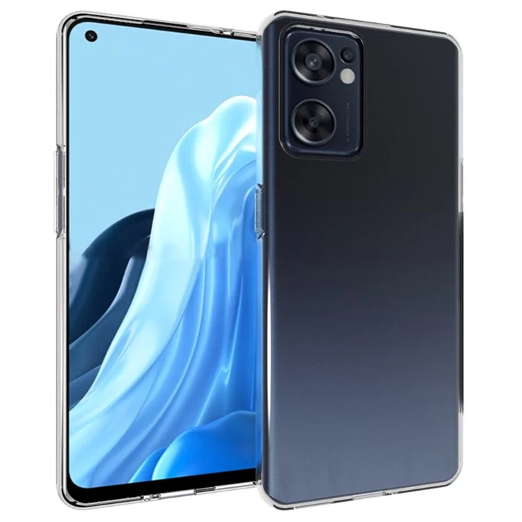 10 Pçs / Pack Interno Anti-d'água Transparente Caso De Telefone Flexível Tampa Do TPU Para OPPO Reno7 SE 5G