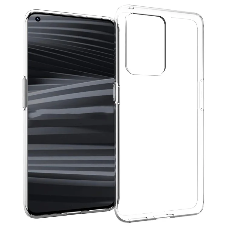 10 Pçs / Pacote Clowe Anti-Watermark Case Para Realme GT2 Pro, Flexível TPU Scratch Resistant Back Cover Shell