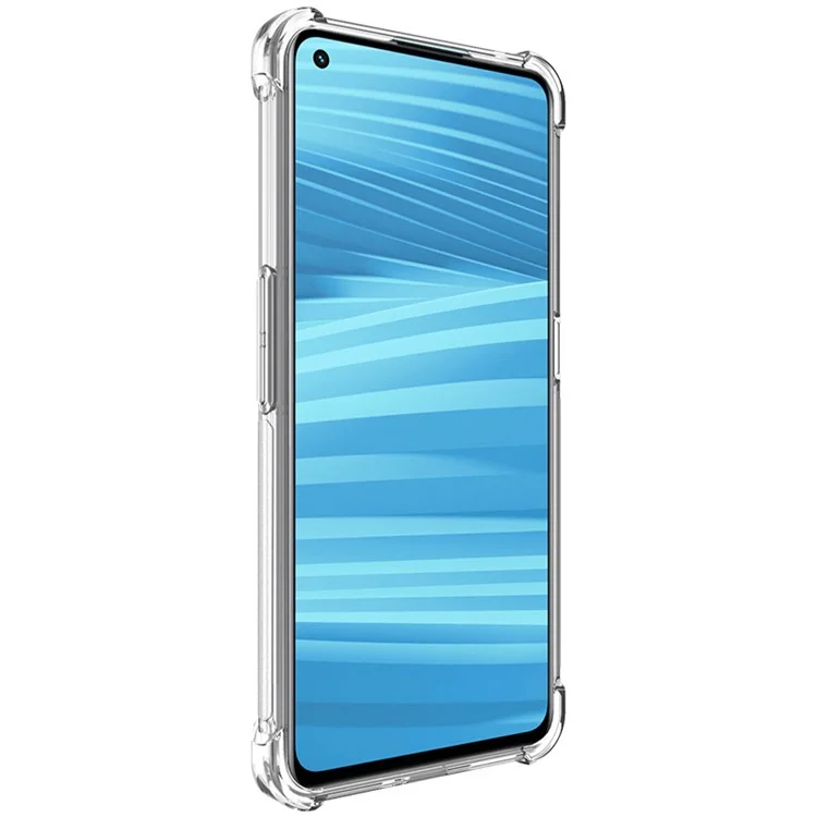 IMAK für Realme GT2 / GT Neo2 5G / GT Neo 3T 5G Verstärkte Vier-Ecken-Sturzsicherung Weiche TPU-Handyhülle mit Bildschirmschutzfolie - Transparent