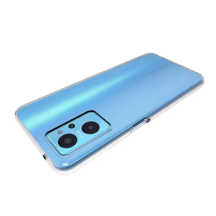 10pcs / Pack Clear Anti-Watermark Case Pour Realme 9i, Soft Durable TPU Drop Hover Cover Shell