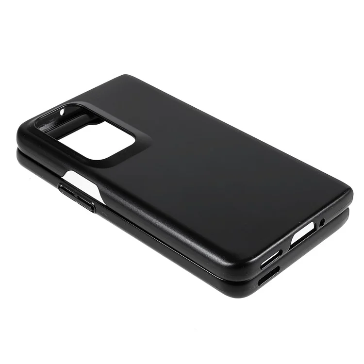 Для Oppo Найти N Protector Light Light Slim Cinished Hard PC Shell Shell Shell - Черный