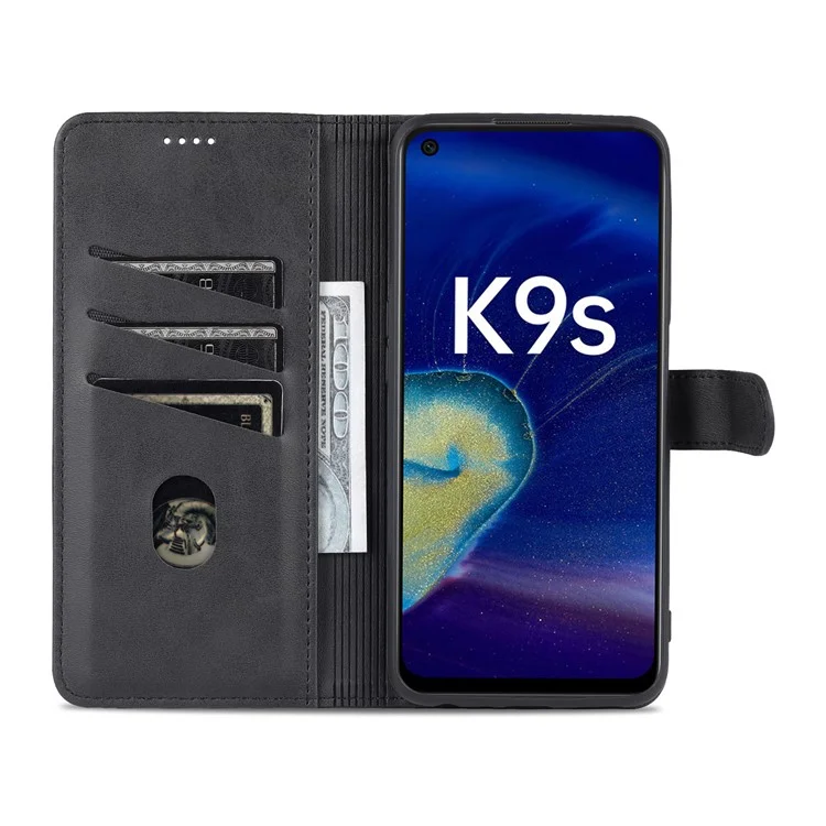 AZNS Per Oppo K9s/realme Q3s Coperchio Portalet Pollicetto Pollicetto Polletto Piettro - Nero