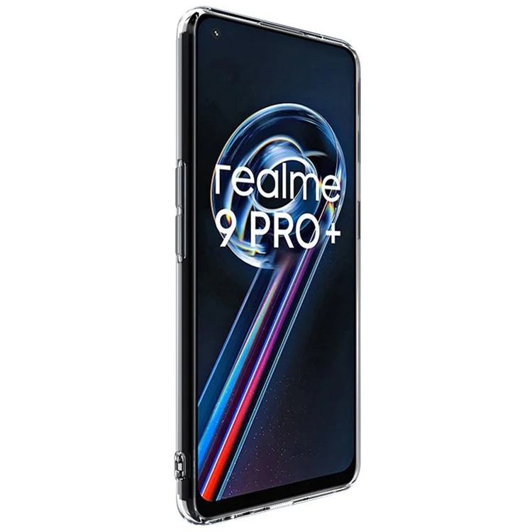 IMAK UX-5 Series Crystal Clear Case for Realme 9 Pro+ 5G / Realme 9, Soft TPU Protective Phone Cover