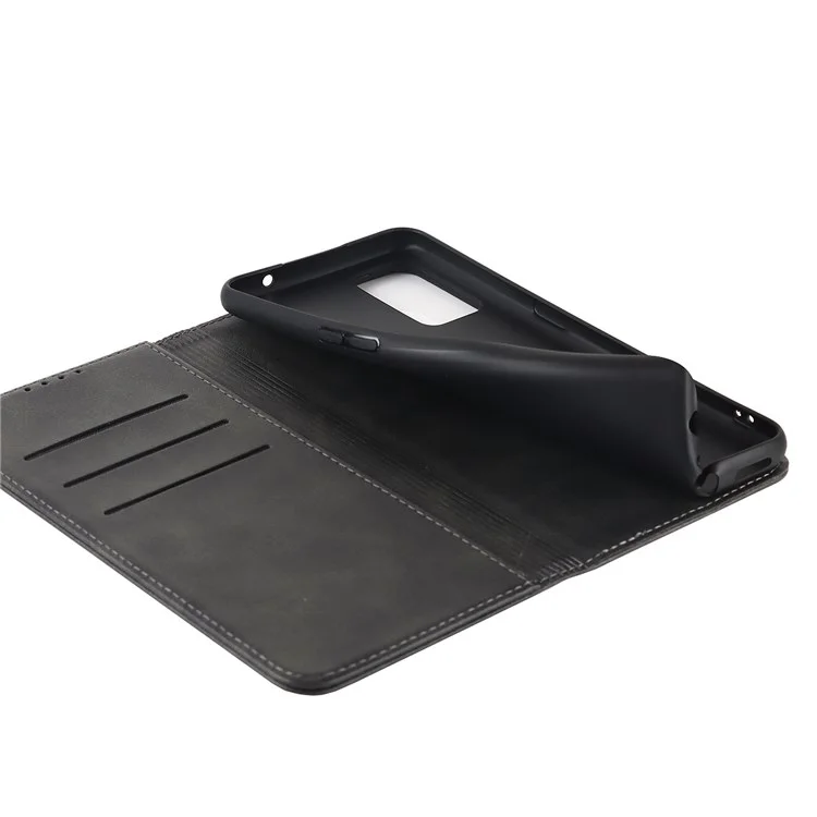 Case de Portefeuille en Cuir PU Texturé Pour Oppo A55s 5G, Couvercle de Téléphone Réglable Magnétique Auto-auto-auto-auto-auto-auto-auto-auto-auto-auto-auto-auto-auto-auto-auto-auto - le Noir