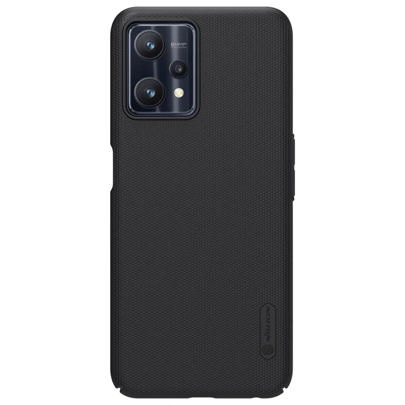 NILLKIN for Realme 9 Pro 5G / 9 5G / V25 Frosted Shield Hard PC Case Scratch-Resistant Protective Phone Cover - Black