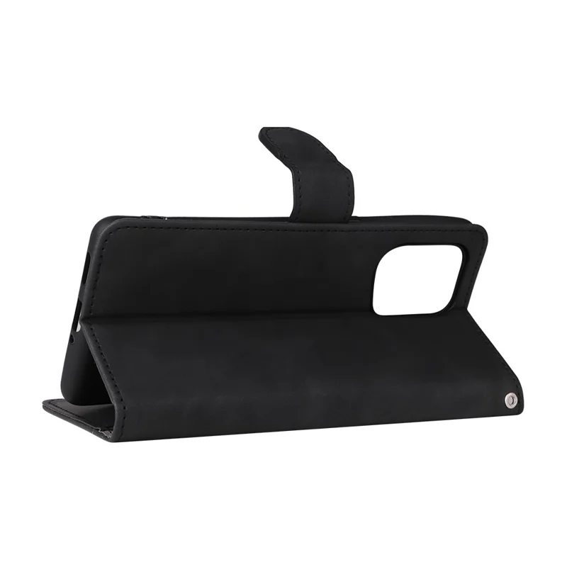 Per Oppo Trova X5 PU PU PU Che PU Che Shetto Interno TPU Sensent Sensente Regolabile Custodia Regolabile - Nero