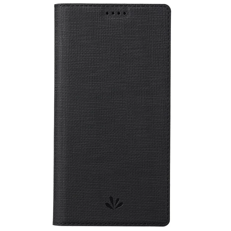 VILI DMX Series Pour Oppo Reno7 Pro 5G PU le Cuir Stand Carte Herder Boître de Protection Magnétique Auto-auto-auto-absorbée - le Noir