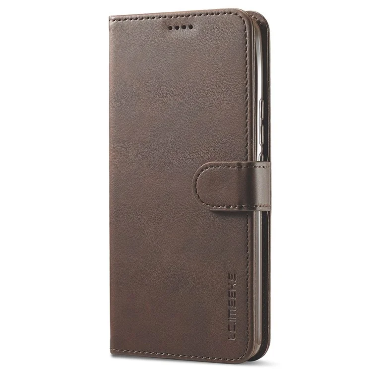 LC.IMEEKE for Realme OnePlus Nord 2 Lite 5G / CE 2 Lite 5G / 9 Pro 5G / 9 5G / V25 PU Leather Cover Stand Wallet Phone Case - Brown