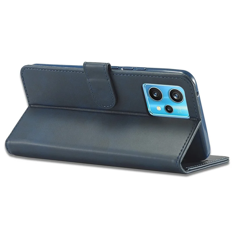 LC.IMEEKE custodia in pelle PU con supporto e portafoglio per Realme OnePlus Nord 2 Lite 5G / CE 2 Lite 5G / 9 Pro 5G / 9 5G / V25 - Blu