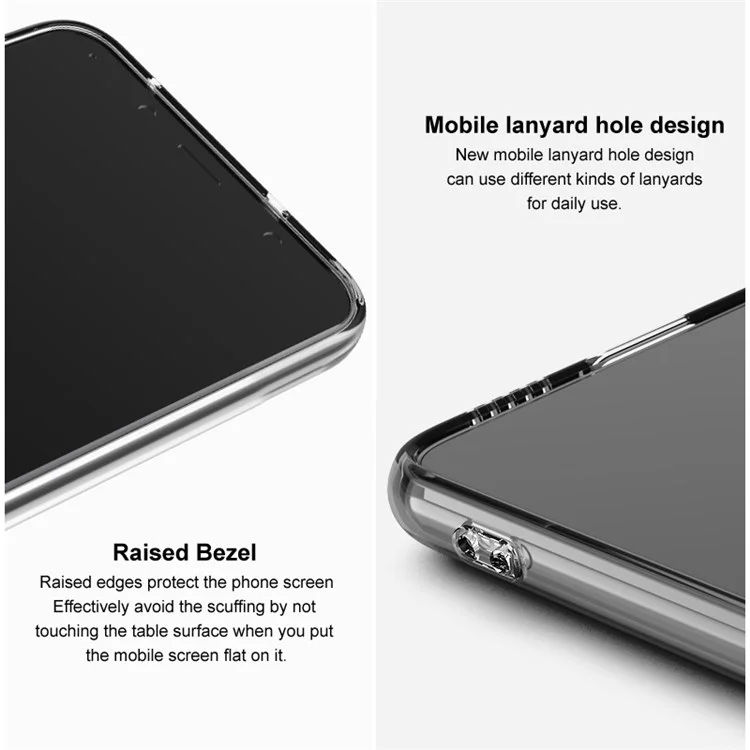 IMAK UX-5 Серия для Oppo Reno7 4G / F21 Pro 4G / Reno8 4G Прозрачный чехол Противоударный мягкий TPU Защитный чехол для телефона