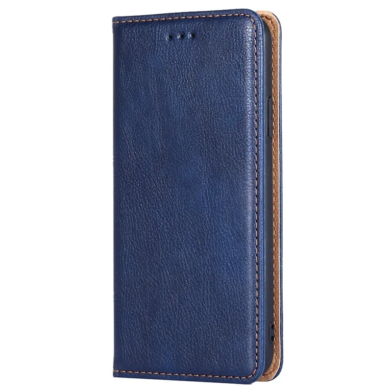 Per Vivo X Note 5G PU in Pelle Shock Aoffth Wallet Style Magnetic Book Magnetic Closed Drop-afto Telefono Shell - Blu