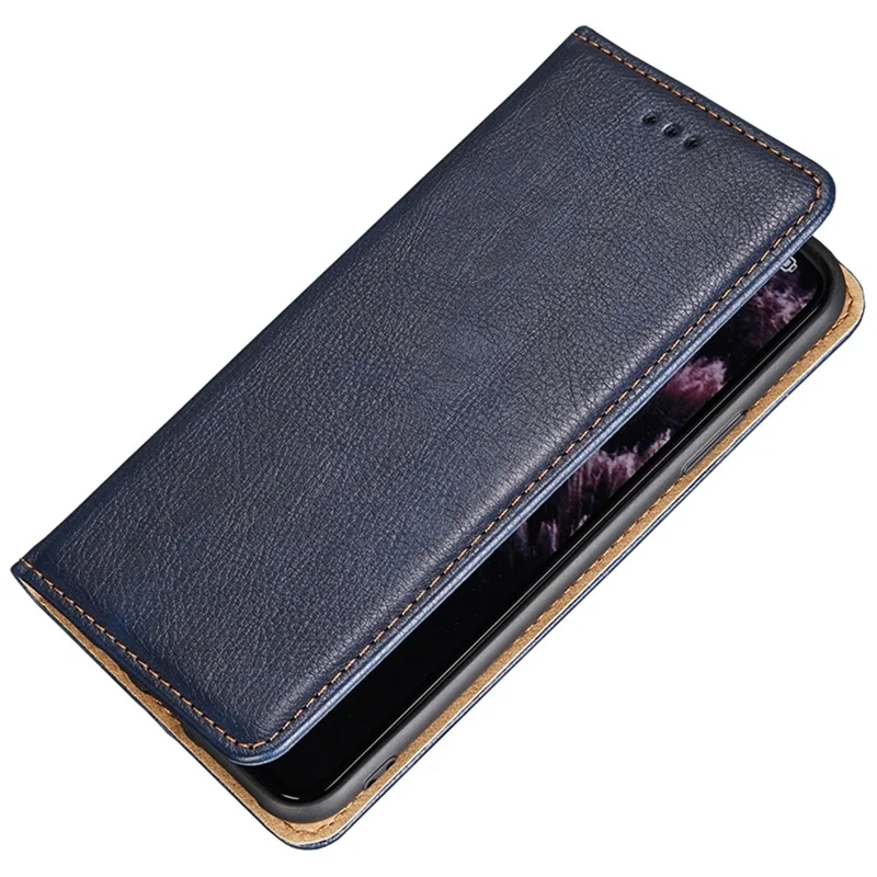 For vivo X Note 5G PU Leather Shockproof Case Wallet Style Magnetic Book Auto Closed Drop-proof Stand Phone Shell - Brown