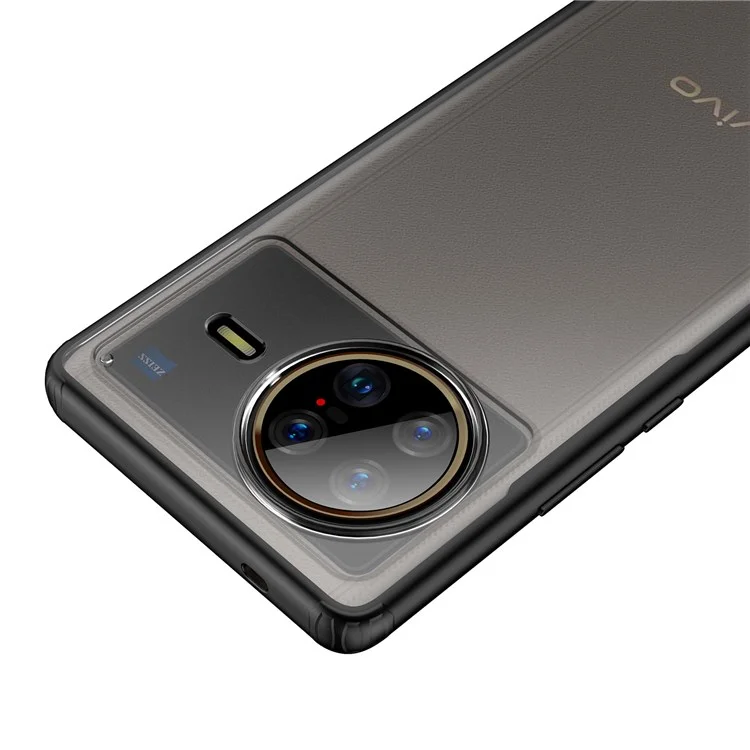 Armor Series Minimalist Case for vivo X Note, Hard PC Soft TPU Light Thin Wear-resistant Matte Cover - Black