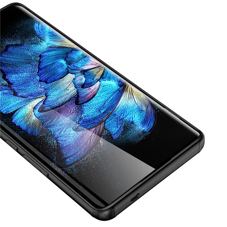 Armor Series Minimalist Case for vivo X Note, Hard PC Soft TPU Light Thin Wear-resistant Matte Cover - Black