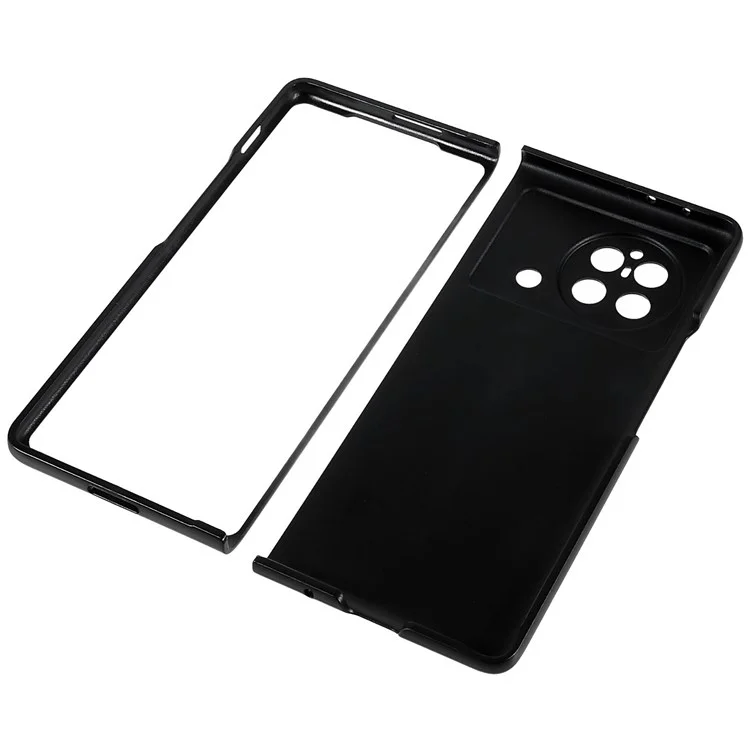 Estuche Para Teléfono Para Vivo X Fold, PC Dura Anti-scratch Tapa Posterior - Negro