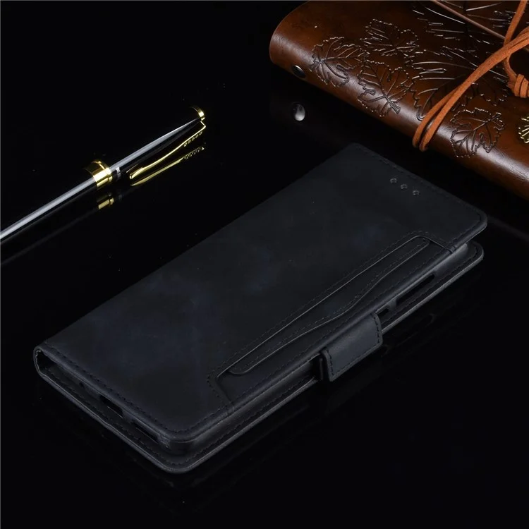 Smartphone Case for vivo X Note, Magnetic Wallet Style Stand Flip PU Leather Phone Cover - Black