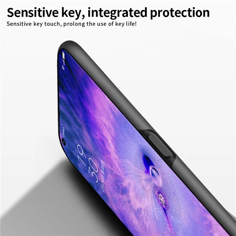 MOFI JK PC Series-1 Shield para Oppo Find X5 Capa Antirrisco Superfície Fosca Anti-Deslizamento Capa Protetora de PC Duro com Alça - Preto