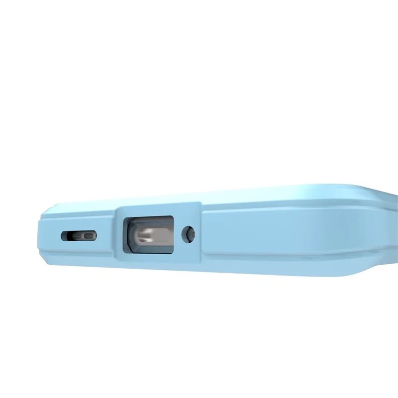 For Oppo Find X5 Pro Precise Cutout Durable Soft TPU Anti-slip Edge Phone Protector Rugged Back Case - Baby Blue