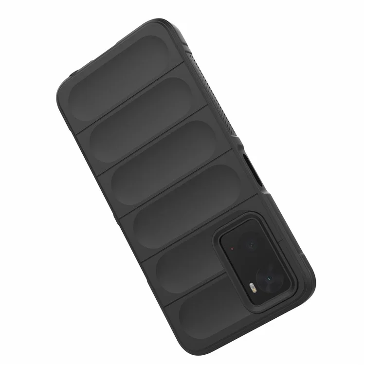 Мягкий чехол из ТПУ для Realme 9i/Oppo A36/A76 4G, противоударный, износостойкий, жесткий чехол для телефона - черный