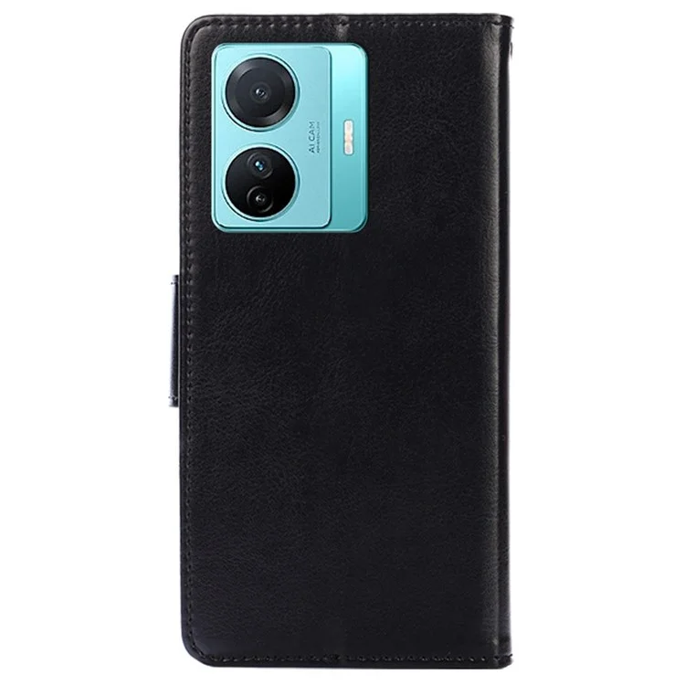 Para Vivo S15E 5G/T1 (Snapdragon 778G) Resistente A Arranhões Cobertura Completa - Preto