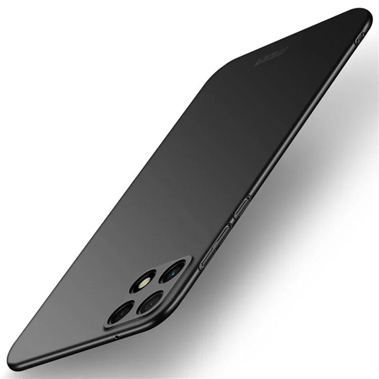 MOFI JK PC Series-1 Shield for Huawei Maimang 10 SE 5G Matte Hard PC Back Case Precise Cutout Camera Protection Phone Guardian with Strap - Black