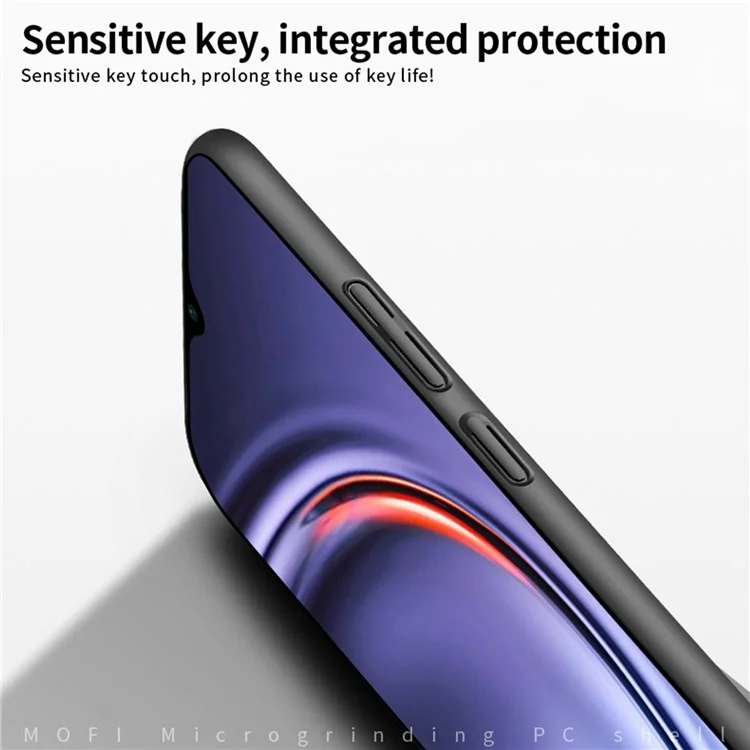 MOFI JK PC Series-1 Shield for Huawei Maimang 10 SE 5G Matte Hard PC Back Case Precise Cutout Camera Protection Phone Guardian with Strap - Black