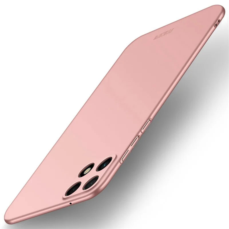 MOFI JK PC Series-1 Shield for Huawei Maimang 10 SE 5G Matte Hard PC Back Case Precise Cutout Camera Protection Phone Guardian with Strap - Rose Gold