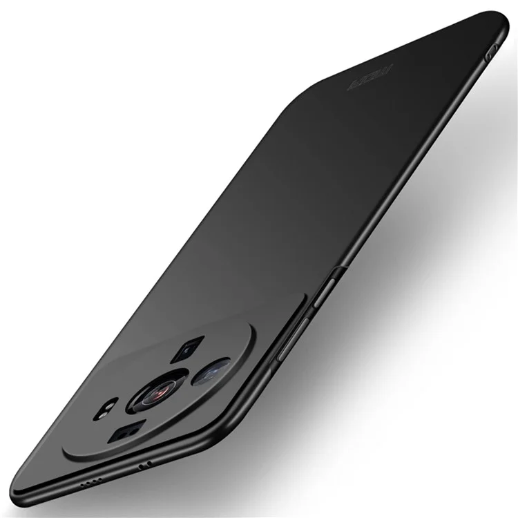 Mofi JK PC ​​series-1 Для Xiaomi 12S Ultra 5G Matte Phone Case Case Presect Hard PC Обратно с Ремешком с Ремешком - Черный