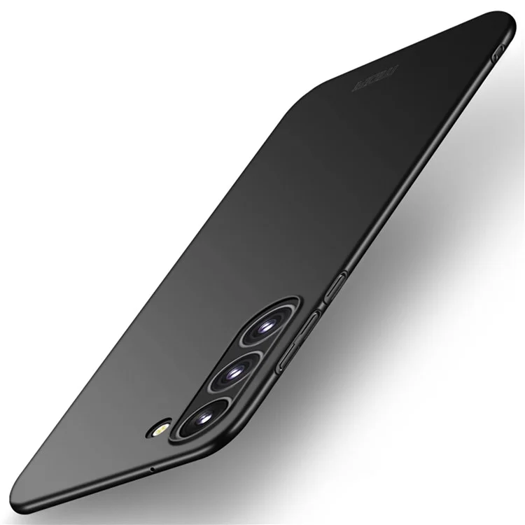 MOFI JK PC Series-1 für Samsung Galaxy S23+ Slim Matte Smartphone Case Hard PC Verschleißfeste Handyhülle mit Trageriemen - Schwarz