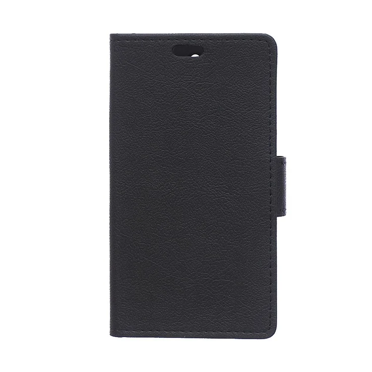Wallet Leather Magnetic Flip Case for Microsoft Lumia 950 - Black