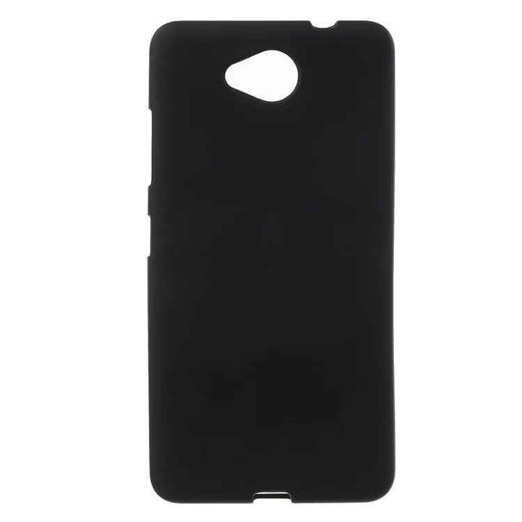 Double-sided Matte Soft TPU Case for Microsoft Lumia 650 - Black