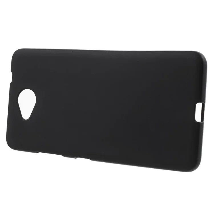 Double-sided Matte Soft TPU Case for Microsoft Lumia 650 - Black