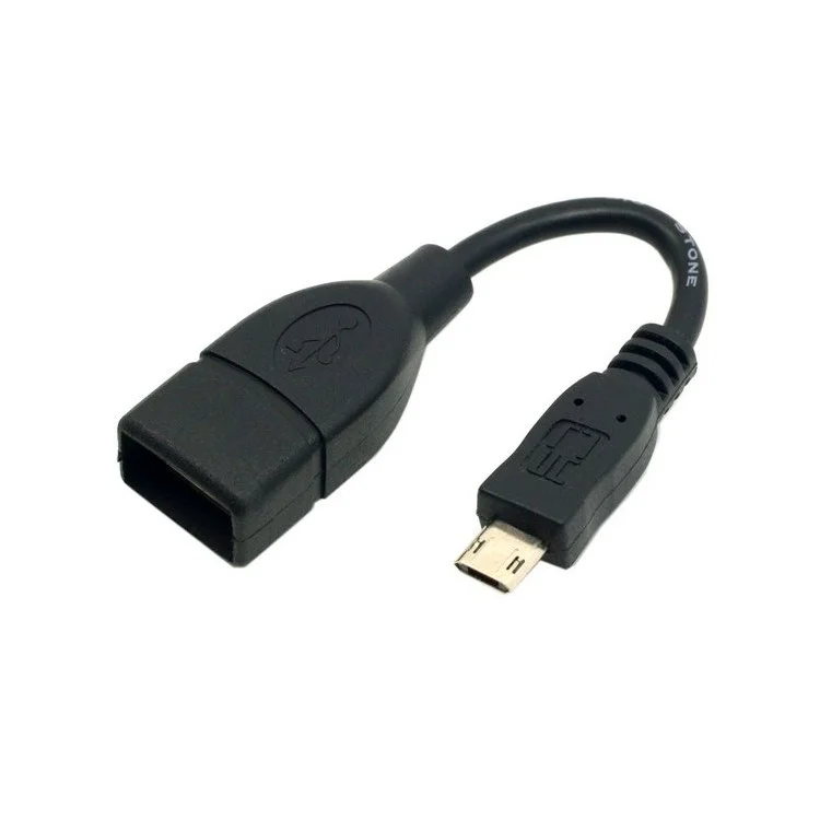 Reversible Micro USB 5 Pin to USB OTG Host Cable for Cell Phone Tablet