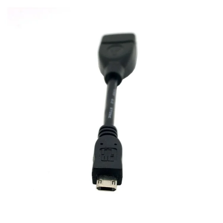 Reversible Micro USB 5 Pin to USB OTG Host Cable for Cell Phone Tablet