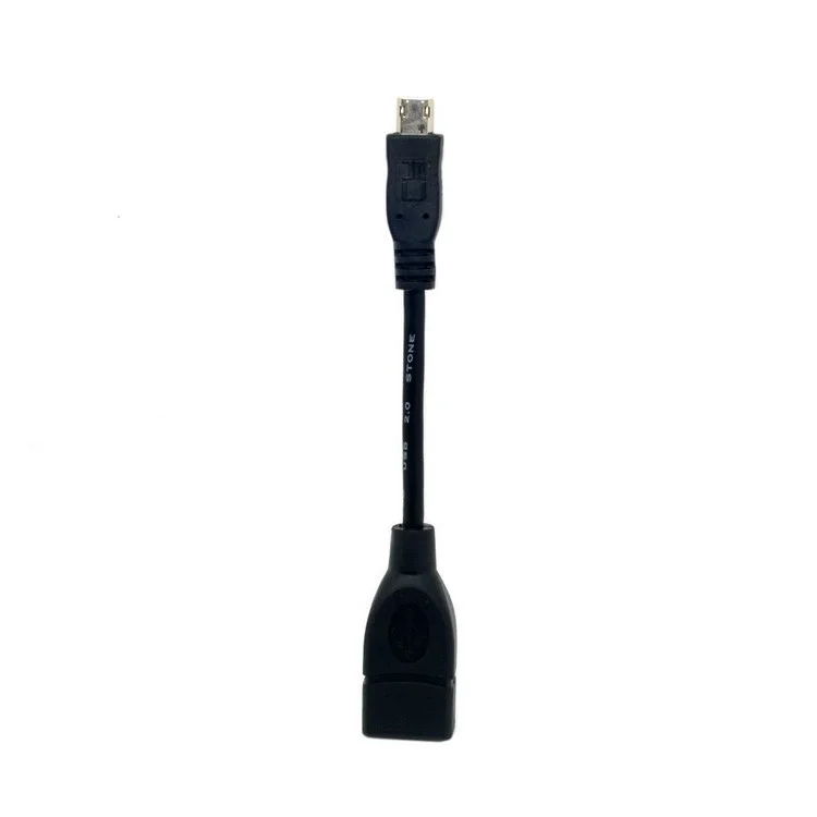 Reversible Micro USB 5 Pin to USB OTG Host Cable for Cell Phone Tablet