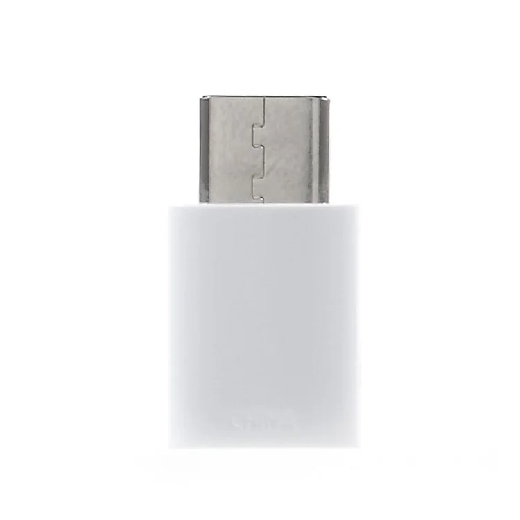 OEM SAMSUNG USB Type-C Male to Micro USB Female Adapter - White