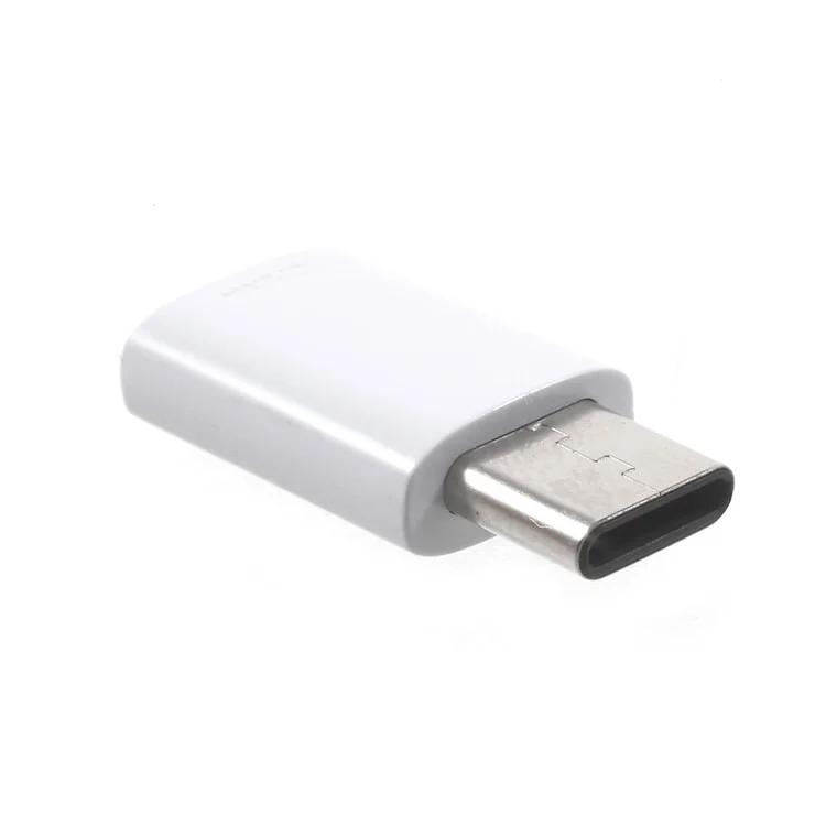 OEM SAMSUNG USB Type-C Male to Micro USB Female Adapter - White