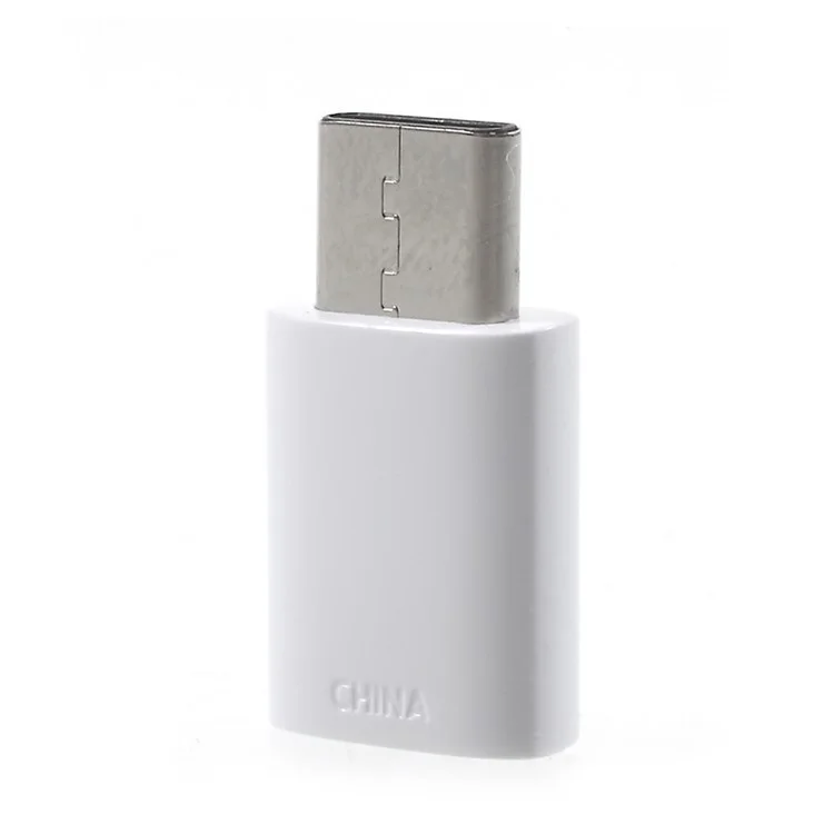 OEM SAMSUNG USB Type-C Male to Micro USB Female Adapter - White