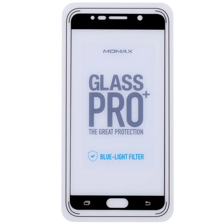 MOMAX 0.2mm Anti-blue-ray Tempered Glass Screen Guard for Samsung Galaxy Note5 N920 - Black