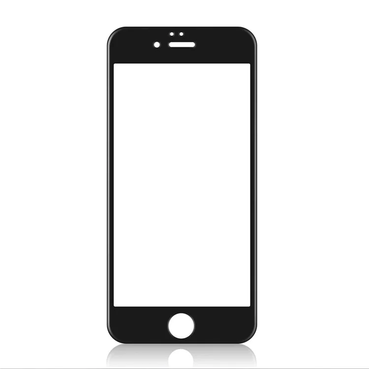 For iPhone 6 / 6s 0.3mm 2.5D Carbon Fiber Tempered Glass Full Screen Protector (Arc Edges) - Black